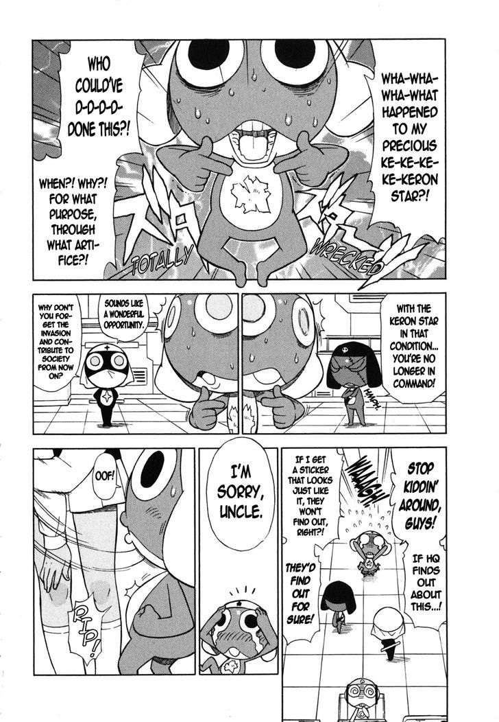 Keroro Gunsou - Vol.22 Chapter 176 : The Sticky Sticker Blitzkrieg!