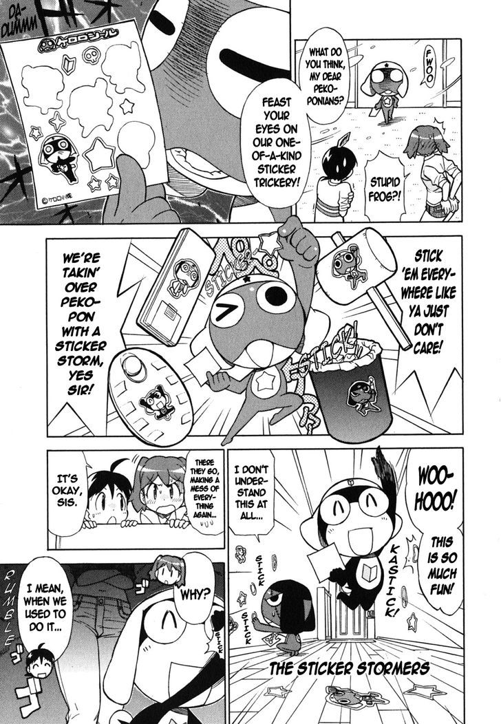 Keroro Gunsou - Vol.22 Chapter 176 : The Sticky Sticker Blitzkrieg!