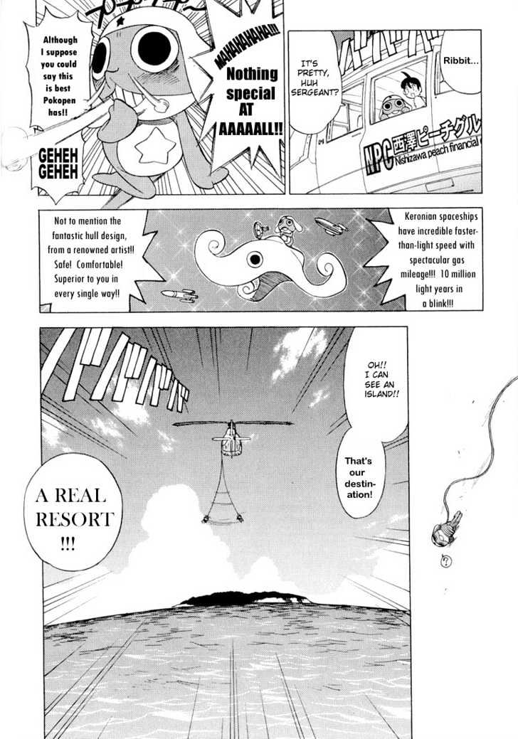 Keroro Gunsou - Vol.1 Chapter 8 : Sergeant And Momoka's Southern Sea Plan