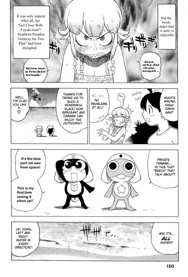 Keroro Gunsou - Vol.1 Chapter 8 : Sergeant And Momoka's Southern Sea Plan