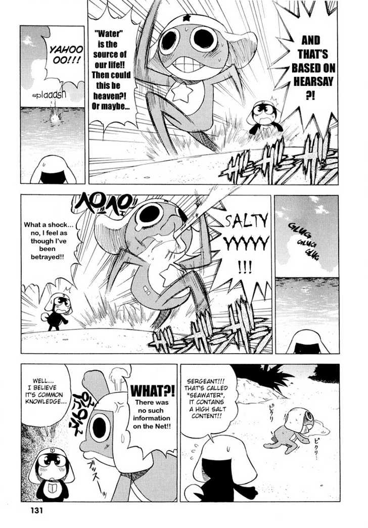 Keroro Gunsou - Vol.1 Chapter 8 : Sergeant And Momoka's Southern Sea Plan