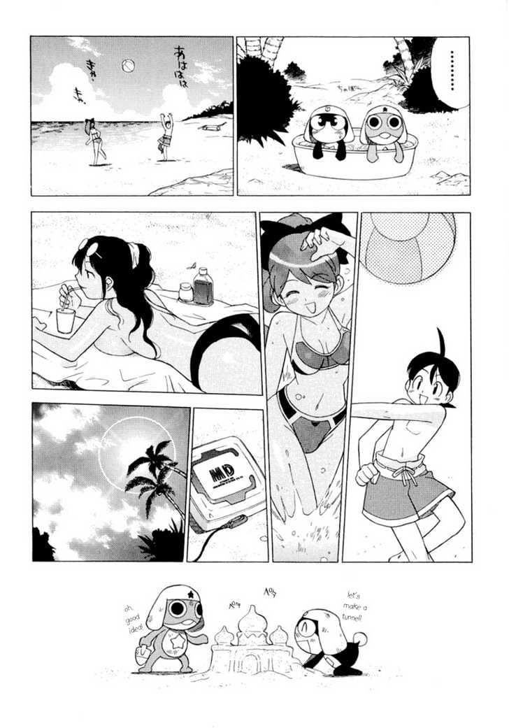 Keroro Gunsou - Vol.1 Chapter 8 : Sergeant And Momoka's Southern Sea Plan