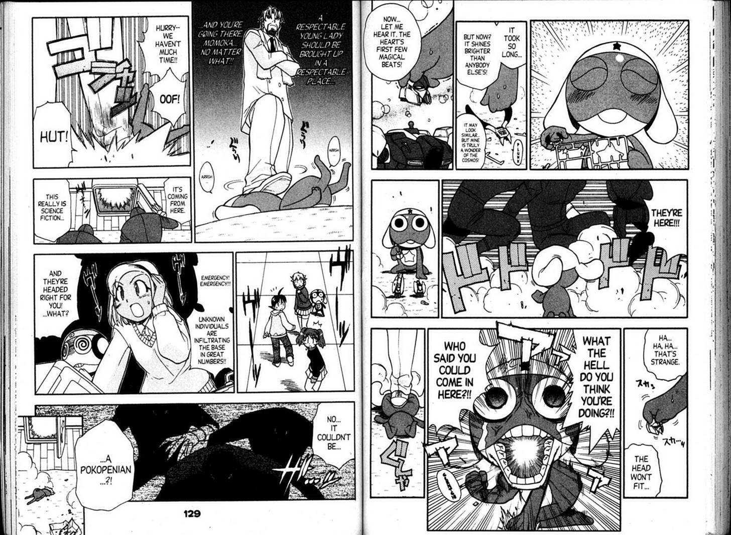 Keroro Gunsou - Vol.5 Chapter 43 : Momoka Goes Awol? The Father Descends!!