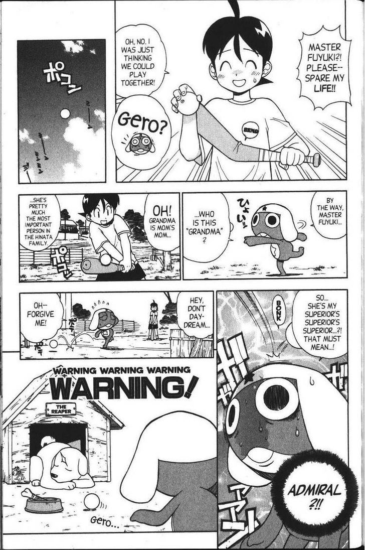 Keroro Gunsou - Vol.4 Chapter 37 : A Hinata Family Reunion