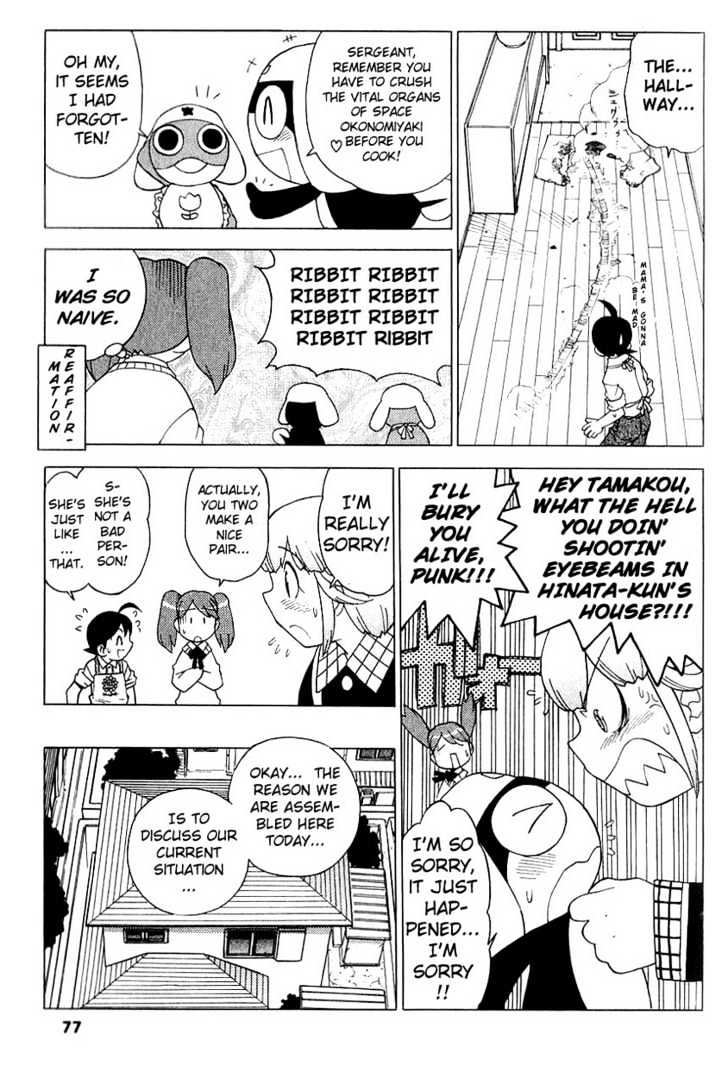 Keroro Gunsou - Vol.1 Chapter 5 : State Of The Hinata Household (+Alpha) Report