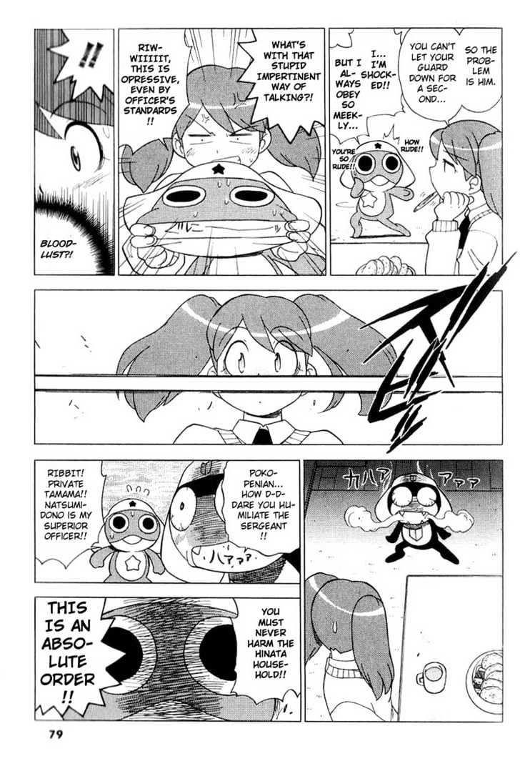 Keroro Gunsou - Vol.1 Chapter 5 : State Of The Hinata Household (+Alpha) Report