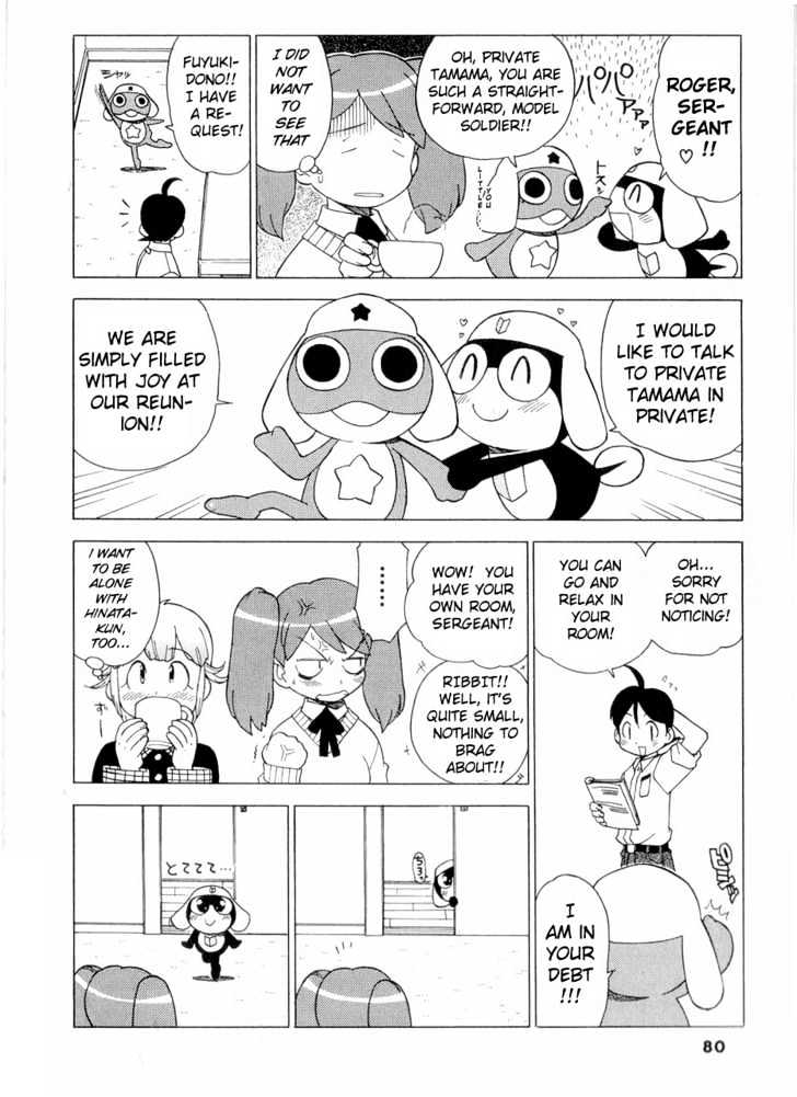 Keroro Gunsou - Vol.1 Chapter 5 : State Of The Hinata Household (+Alpha) Report