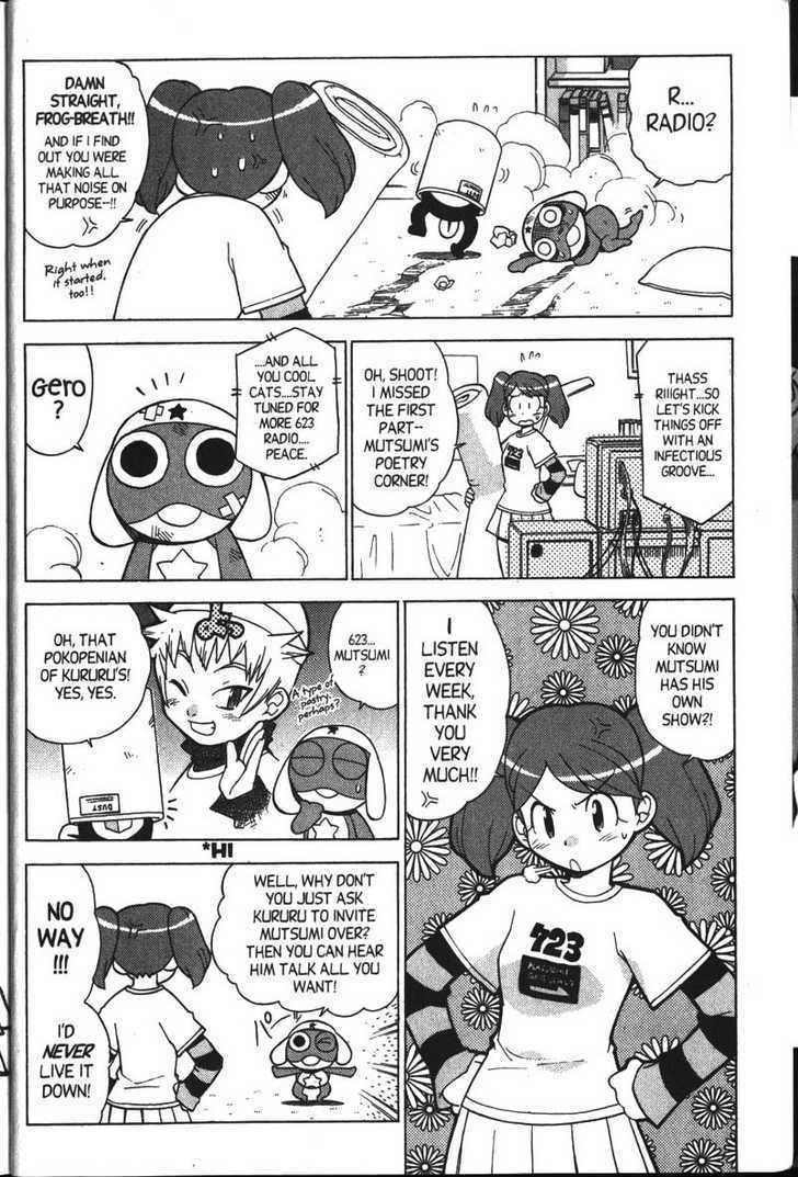 Keroro Gunsou - Vol.3 Chapter 21 : Welcome To Radio-Free Keroro