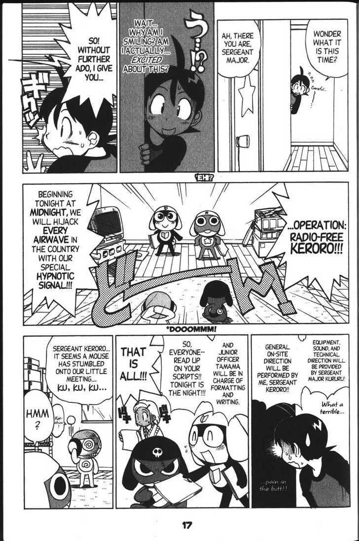 Keroro Gunsou - Vol.3 Chapter 21 : Welcome To Radio-Free Keroro