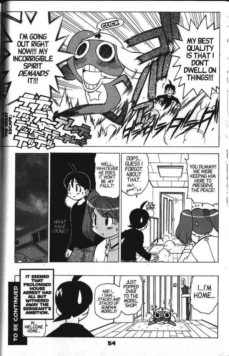 Keroro Gunsou - Vol.2 Chapter 13 : Seargent Reaches The Critical Point