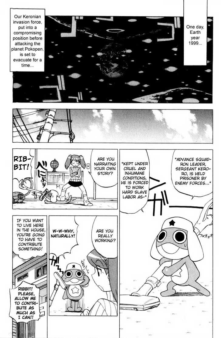 Keroro Gunsou - Vol.1 Chapter 2 : Captain Of The Hinata Household