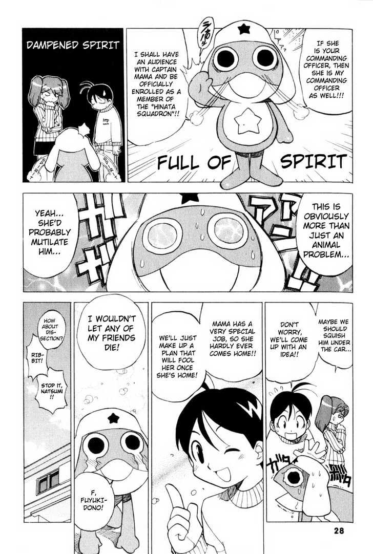 Keroro Gunsou - Vol.1 Chapter 2 : Captain Of The Hinata Household