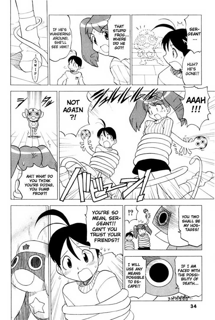 Keroro Gunsou - Vol.1 Chapter 2 : Captain Of The Hinata Household