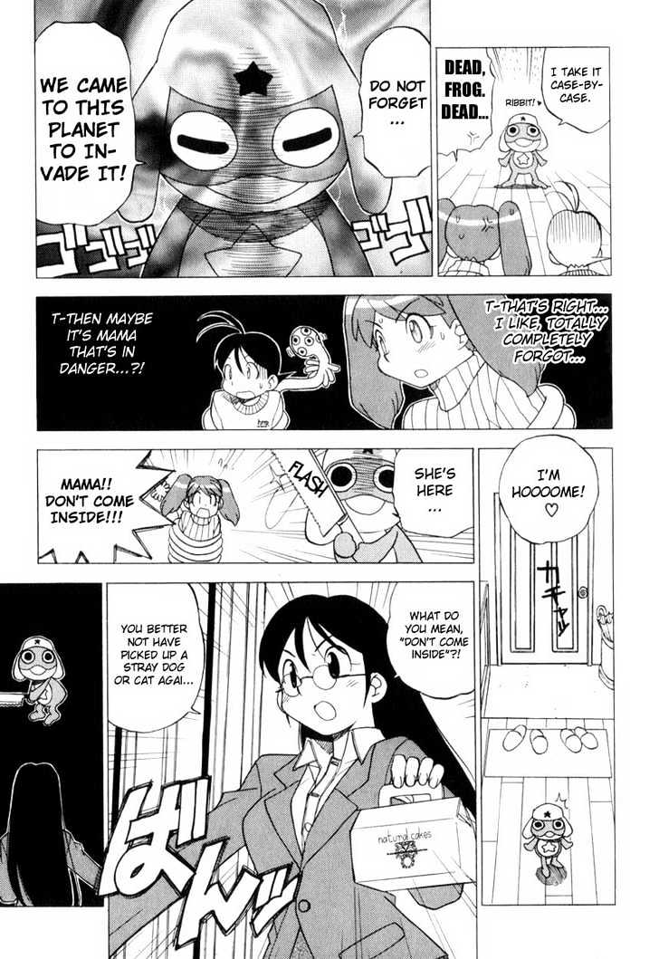 Keroro Gunsou - Vol.1 Chapter 2 : Captain Of The Hinata Household