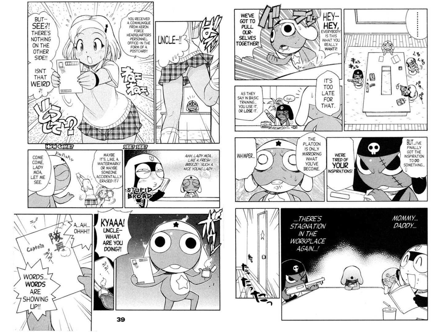 Keroro Gunsou - Vol.6 Chapter 47 : A Motion For Demotion?!