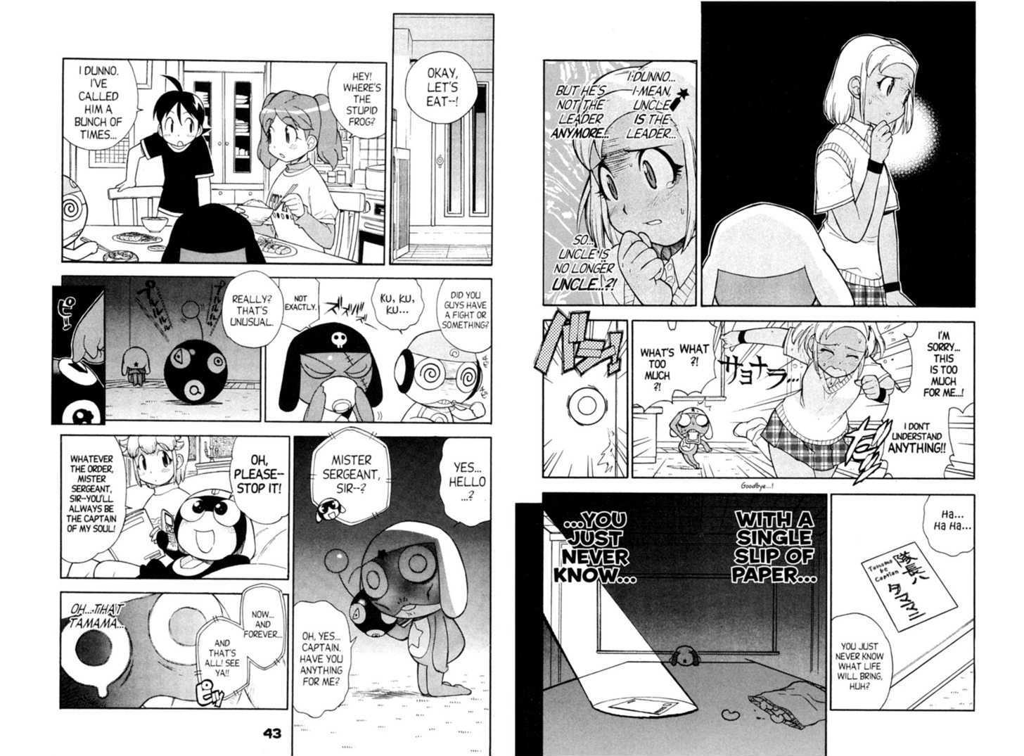 Keroro Gunsou - Vol.6 Chapter 47 : A Motion For Demotion?!