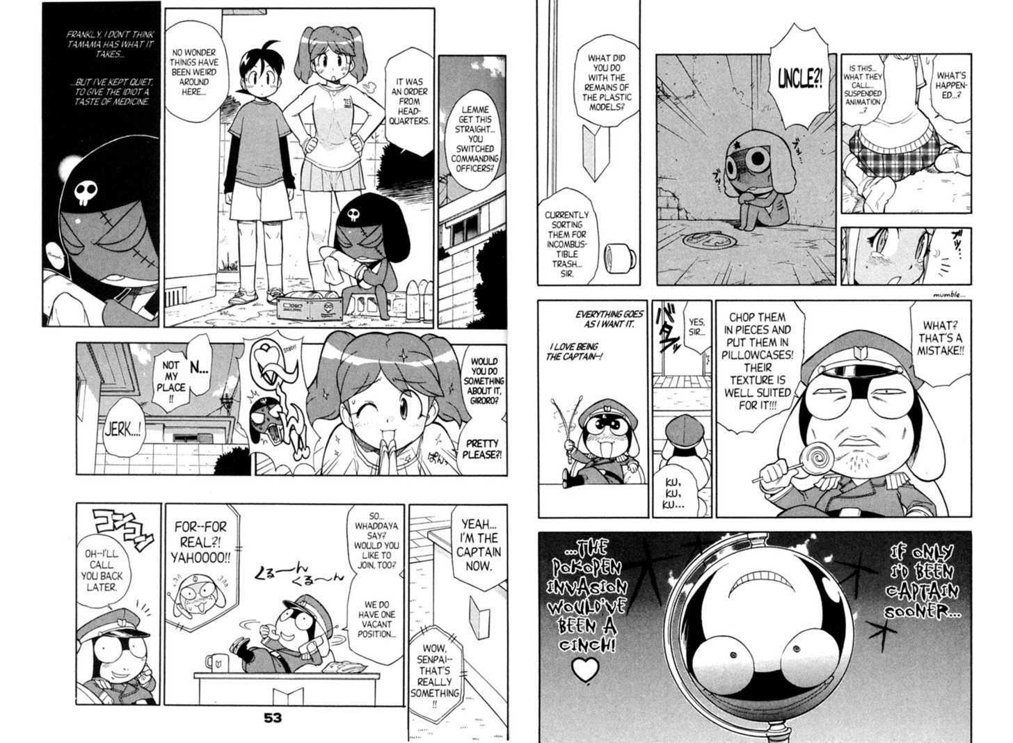 Keroro Gunsou - Vol.6 Chapter 47 : A Motion For Demotion?!