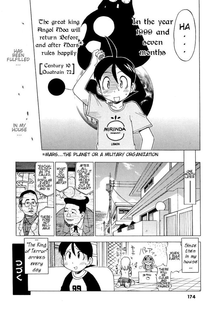 Keroro Gunsou - Vol.1 Chapter 10 : The Sublime Revelation On The Hinata Family