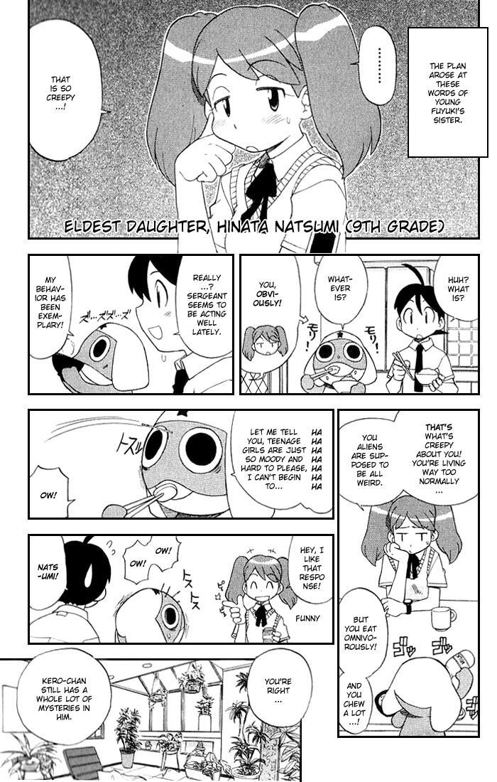 Keroro Gunsou - Vol.1 Chapter 6 : Sergeant Surveillance Plan