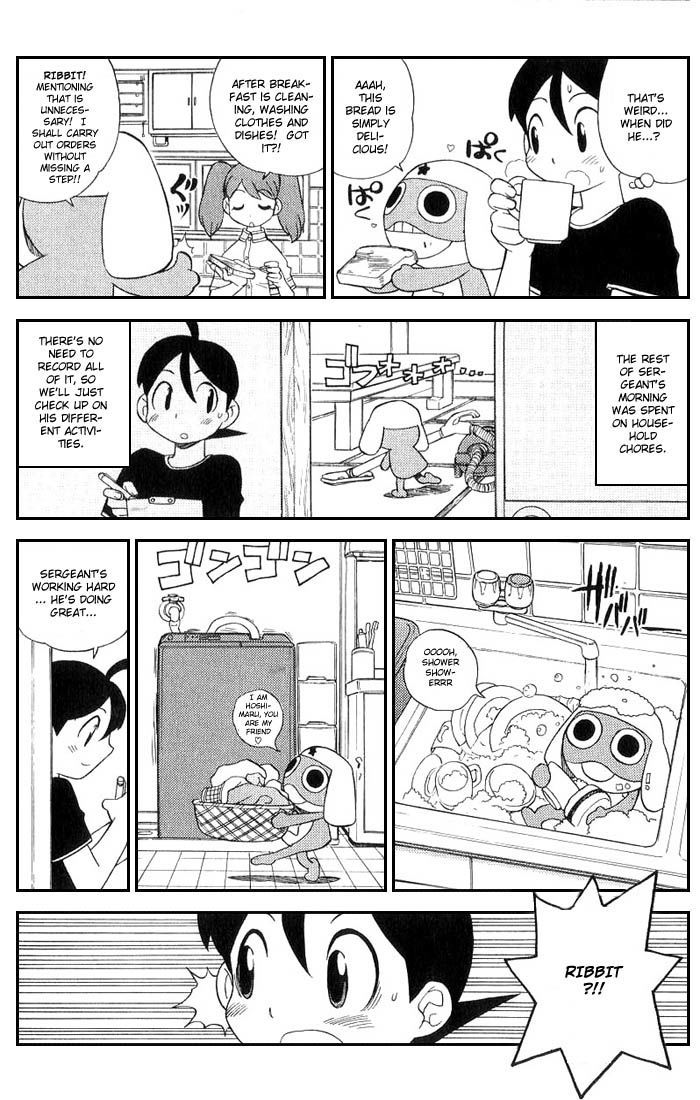 Keroro Gunsou - Vol.1 Chapter 6 : Sergeant Surveillance Plan