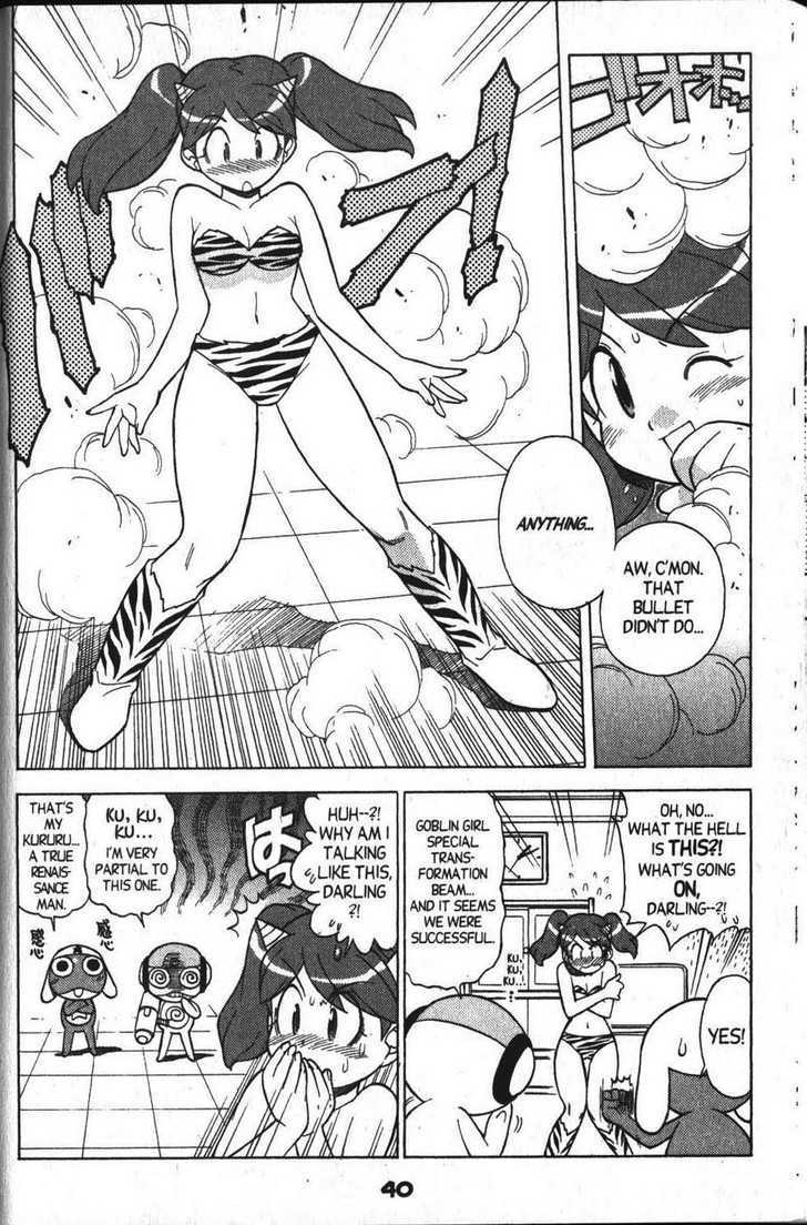 Keroro Gunsou - Vol.4 Chapter 31 : The Revenge Of The Red Goblin!!