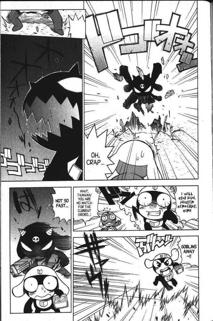 Keroro Gunsou - Vol.4 Chapter 31 : The Revenge Of The Red Goblin!!