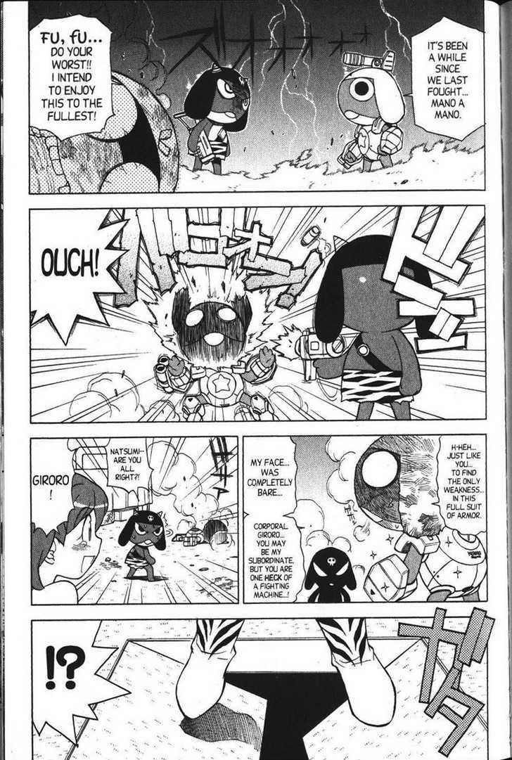 Keroro Gunsou - Vol.4 Chapter 31 : The Revenge Of The Red Goblin!!