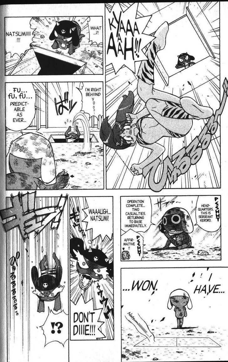 Keroro Gunsou - Vol.4 Chapter 31 : The Revenge Of The Red Goblin!!