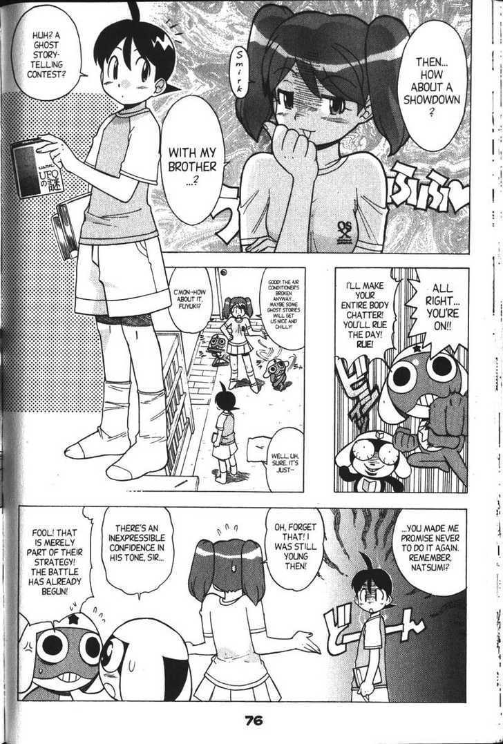 Keroro Gunsou - Vol.3 Chapter 25 : A Horror Showdown!