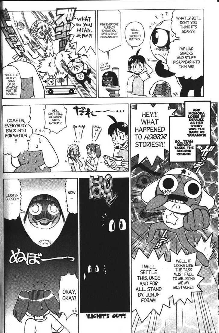 Keroro Gunsou - Vol.3 Chapter 25 : A Horror Showdown!