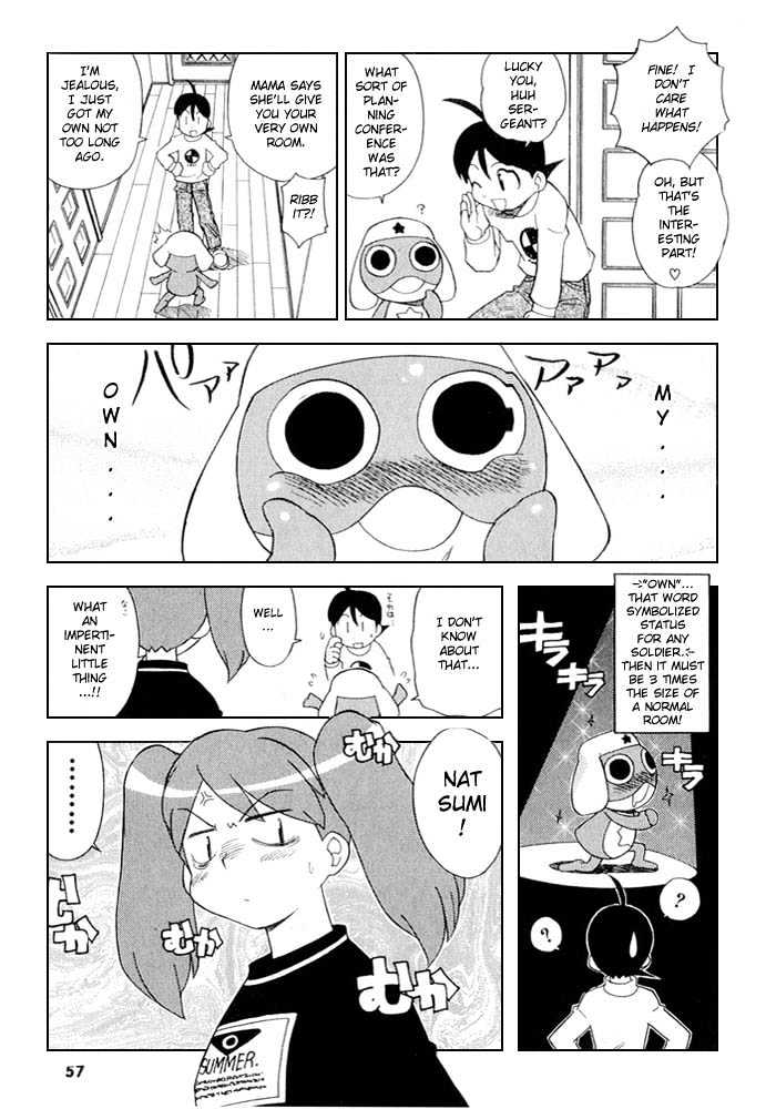 Keroro Gunsou - Vol.1 Chapter 4 : Sergeant's House Examination