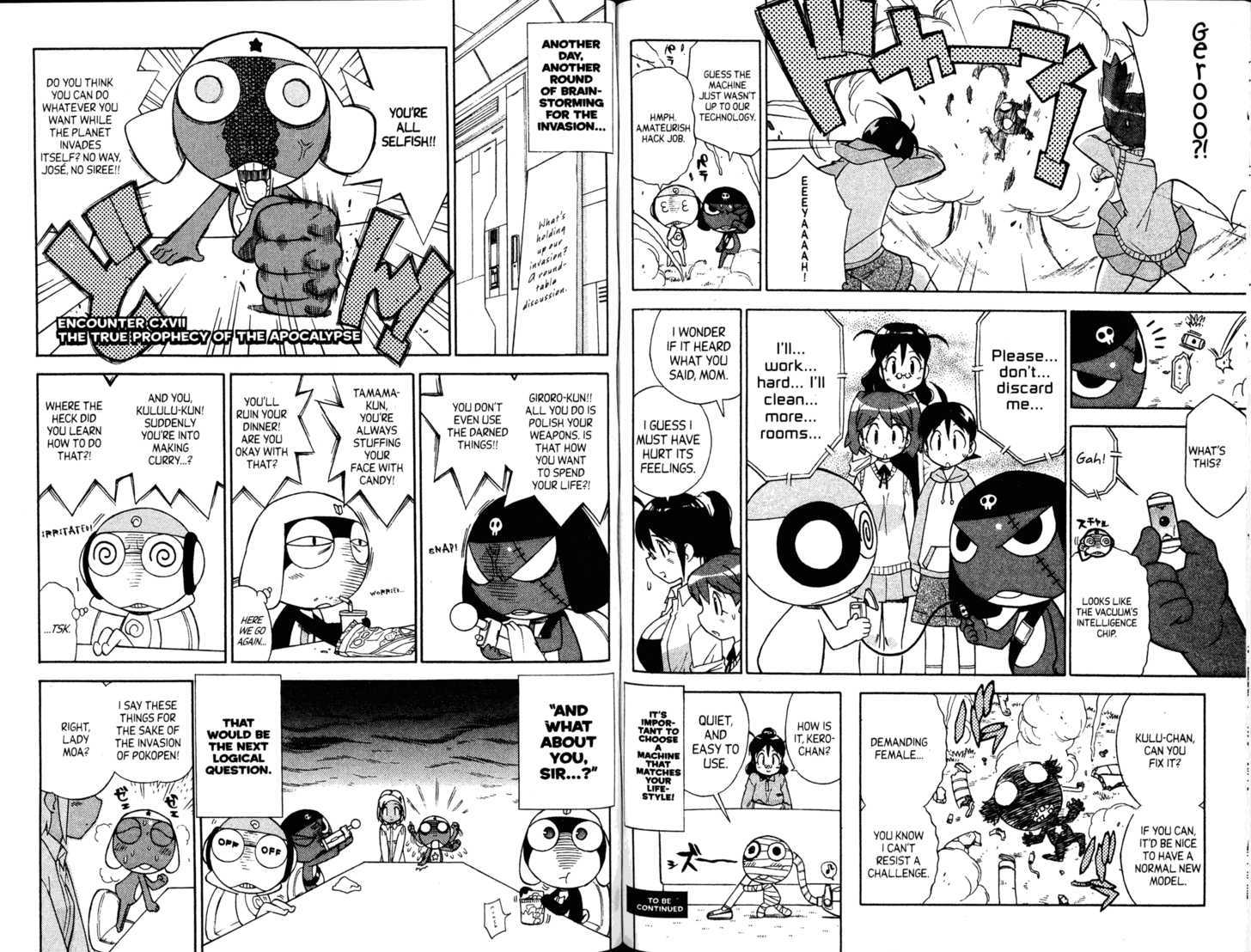 Keroro Gunsou - Vol.14 Chapter 110 : [Includes Chapters 110-117 + Bonus, See Forum For Chapter Names]