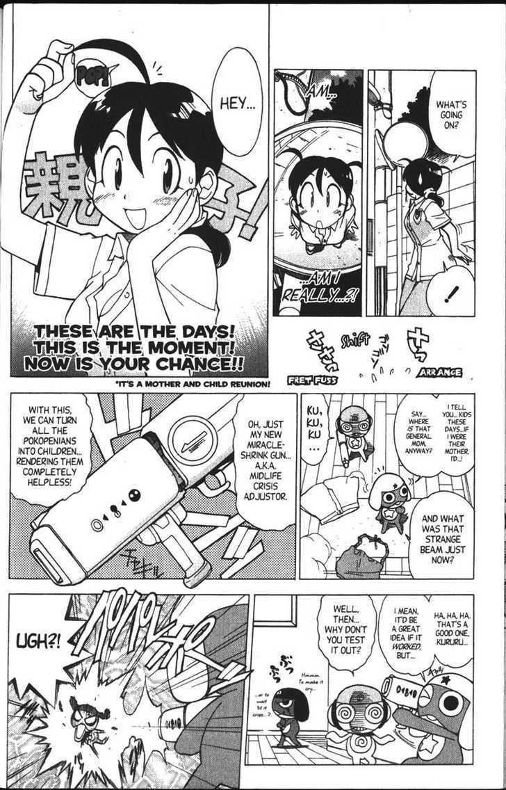 Keroro Gunsou - Vol.3 Chapter 23 : General Mom's Charge To Relive Her Youth