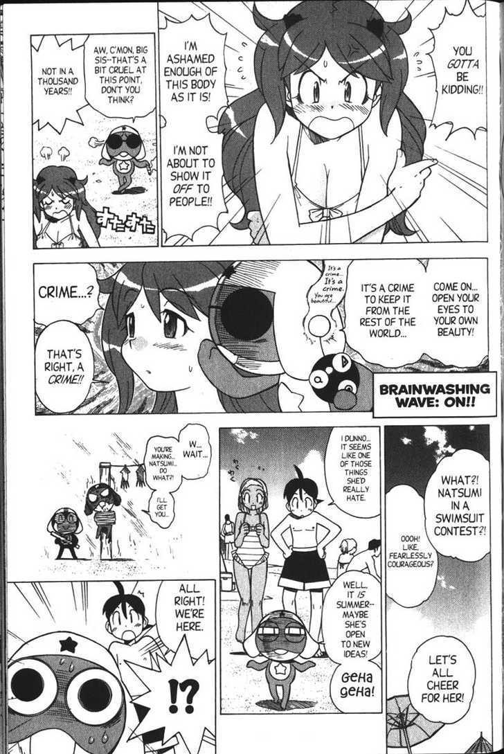 Keroro Gunsou - Vol.3 Chapter 24 : Operation: Swimsuit Issue