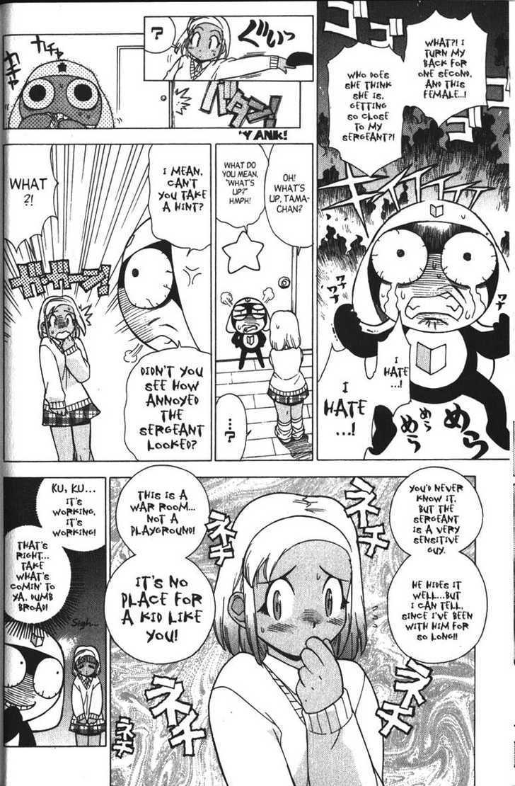 Keroro Gunsou - Vol.3 Chapter 26 : Lady Moa Grows Up Fast