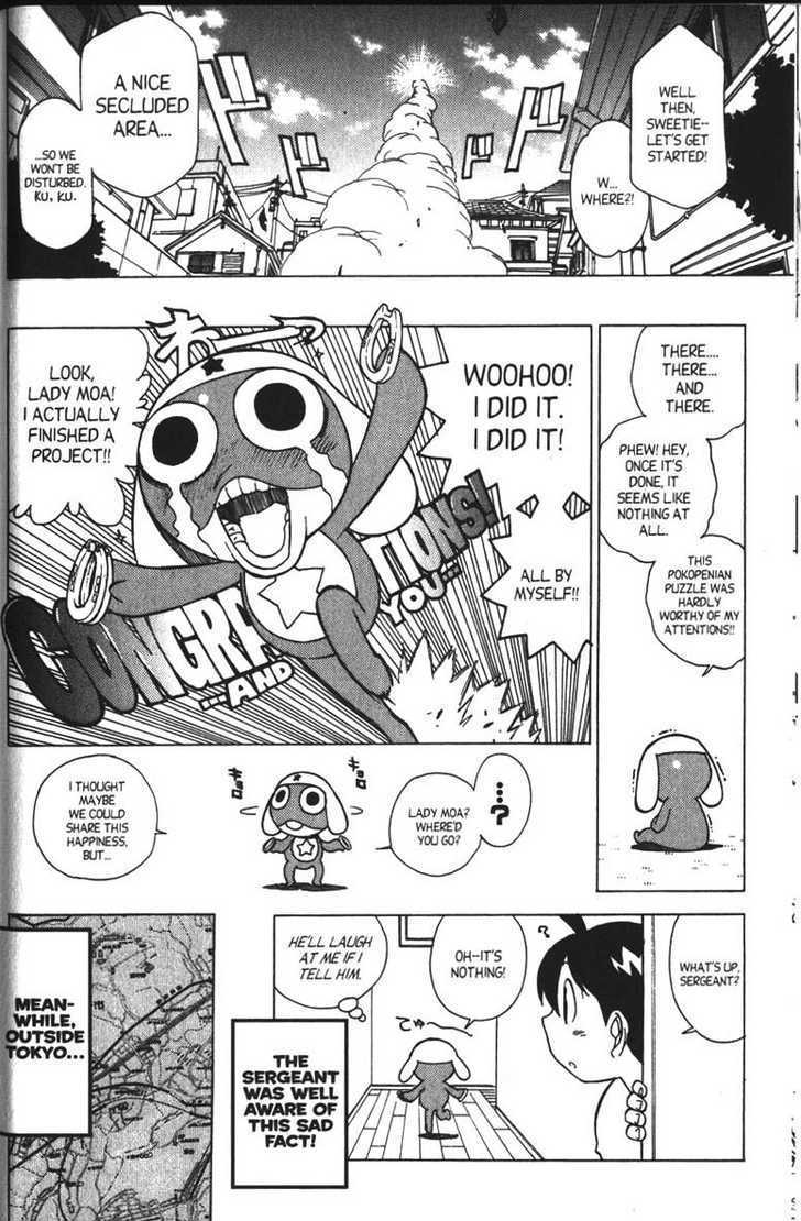 Keroro Gunsou - Vol.3 Chapter 26 : Lady Moa Grows Up Fast