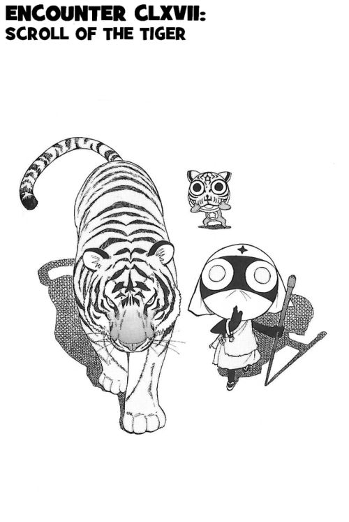 Keroro Gunsou - Vol.14 Chapter 167 : Scroll Of The Tiger