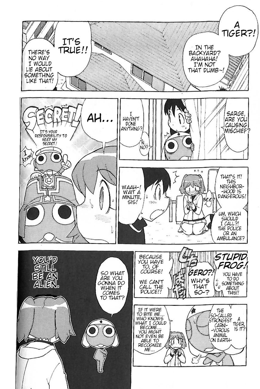 Keroro Gunsou - Vol.14 Chapter 167 : Scroll Of The Tiger