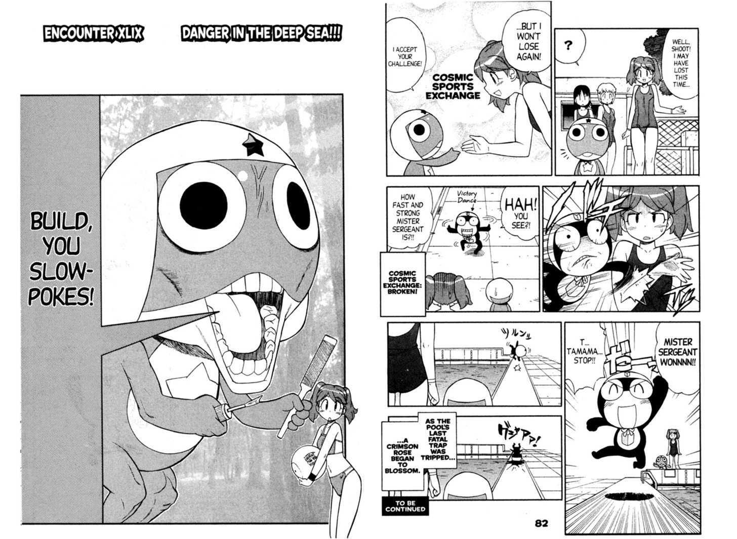 Keroro Gunsou - Vol.6 Chapter 49 : Danger In The Deep Sea!!!