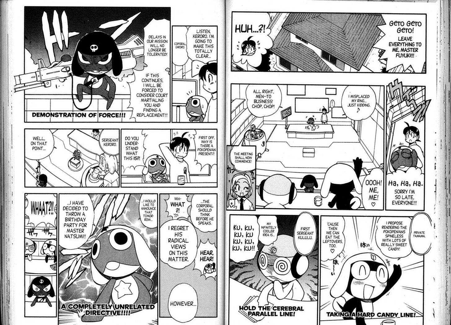 Keroro Gunsou - Vol.5 Chapter 41 : Birthday Blitz!!