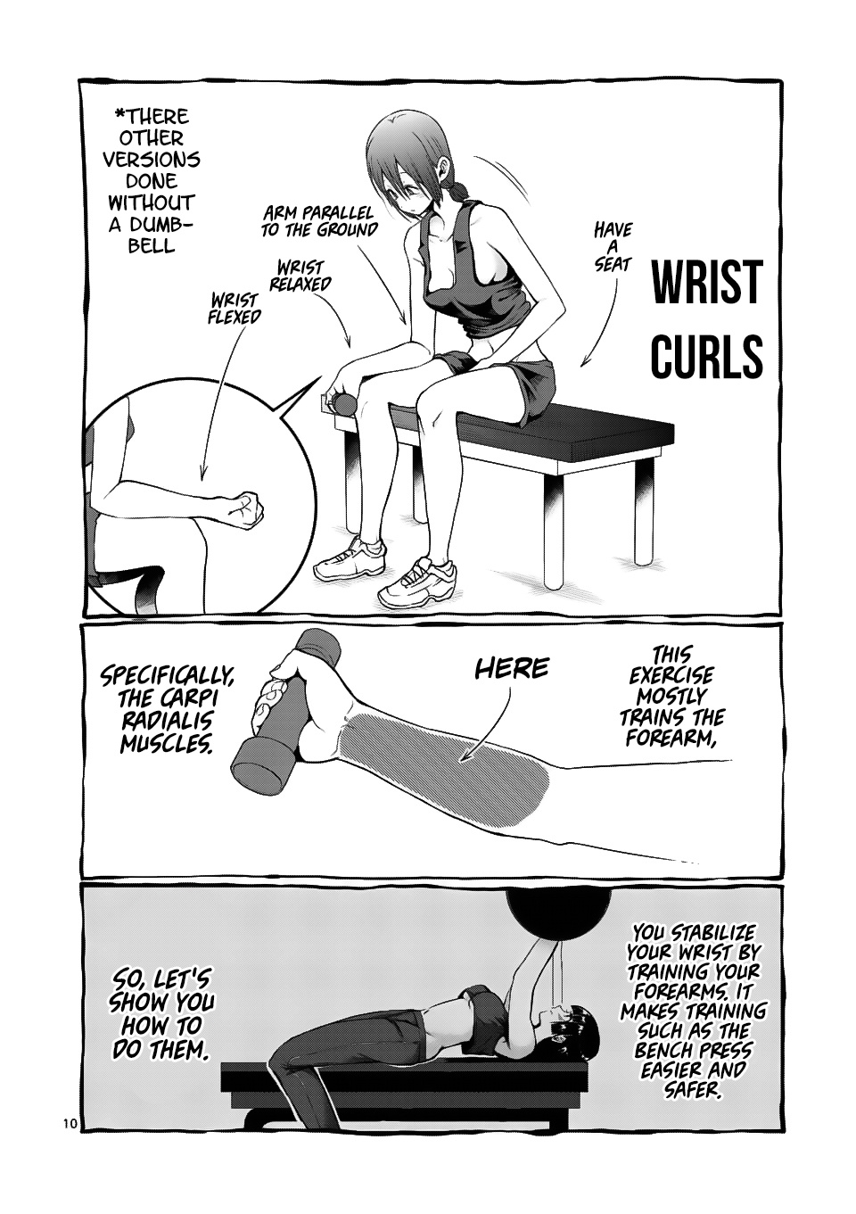 Danberu Nan Kiro Moteru? - Chapter 46: Forearm Curls