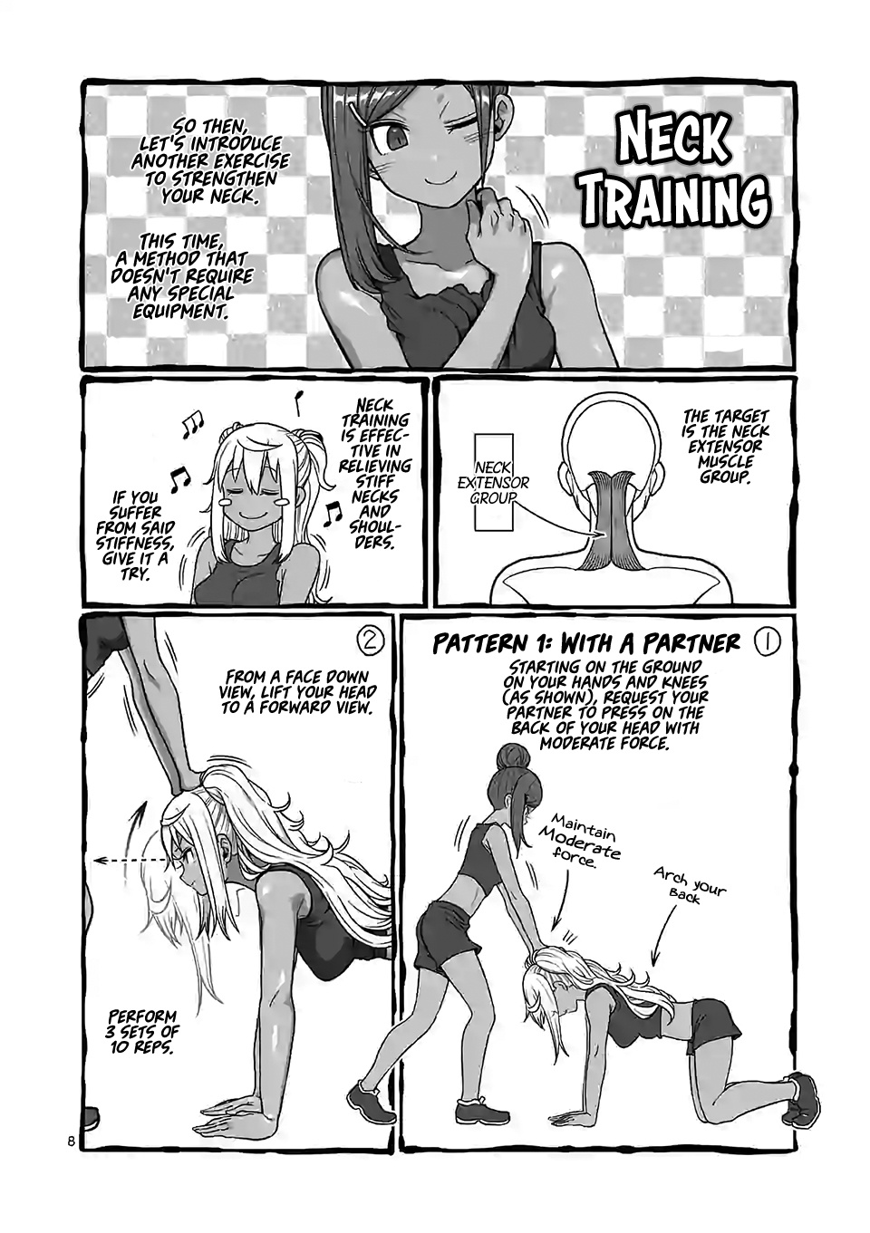 Danberu Nan Kiro Moteru? - Vol.10 Chapter 104: Neck Training