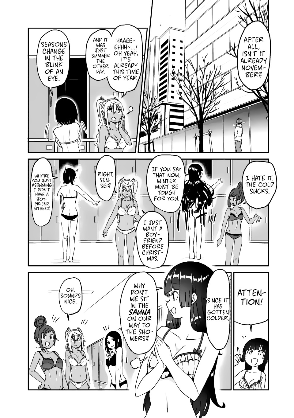 Danberu Nan Kiro Moteru? - Chapter 16 : Sauna Competition