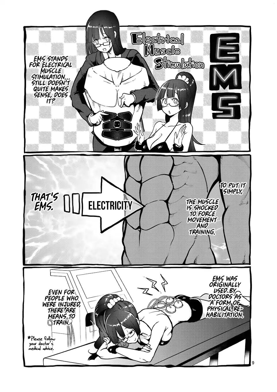 Danberu Nan Kiro Moteru? - Chapter 50: Electrical Muscle Stimulation