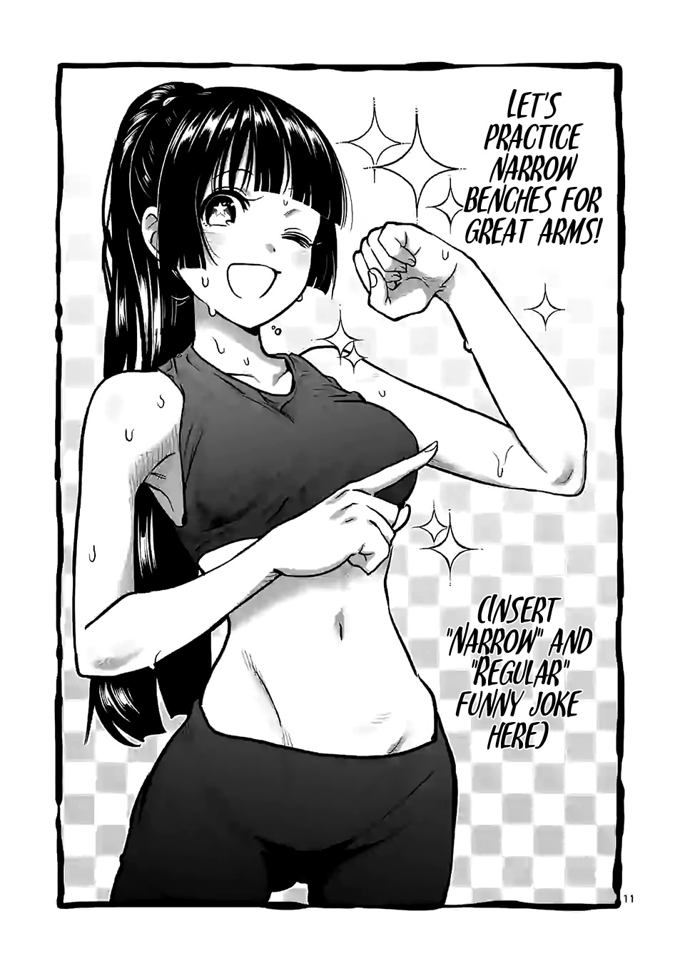 Danberu Nan Kiro Moteru? - Vol.10 Chapter 96: Narrow Bench Press