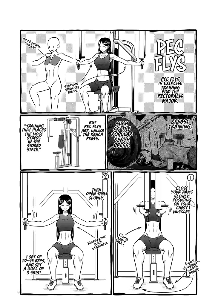 Danberu Nan Kiro Moteru? - Vol.10 Chapter 93: Chest Flys &Amp; Rear Delts