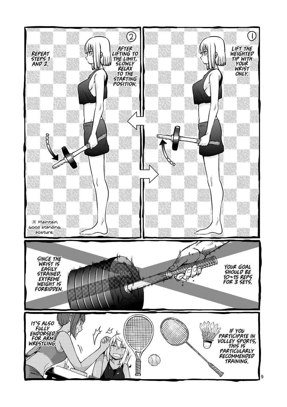 Danberu Nan Kiro Moteru? - Vol.9 Chapter 76: Forearm Training