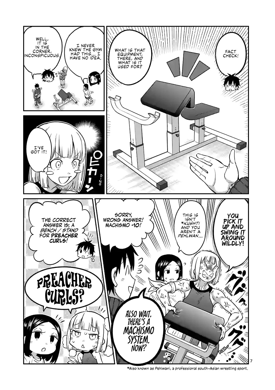 Danberu Nan Kiro Moteru? - Chapter 166: Preacher Curls