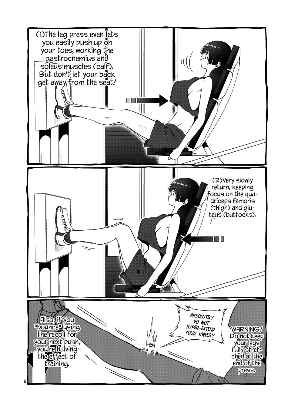 Danberu Nan Kiro Moteru? - Chapter 43: Leg Press Machine