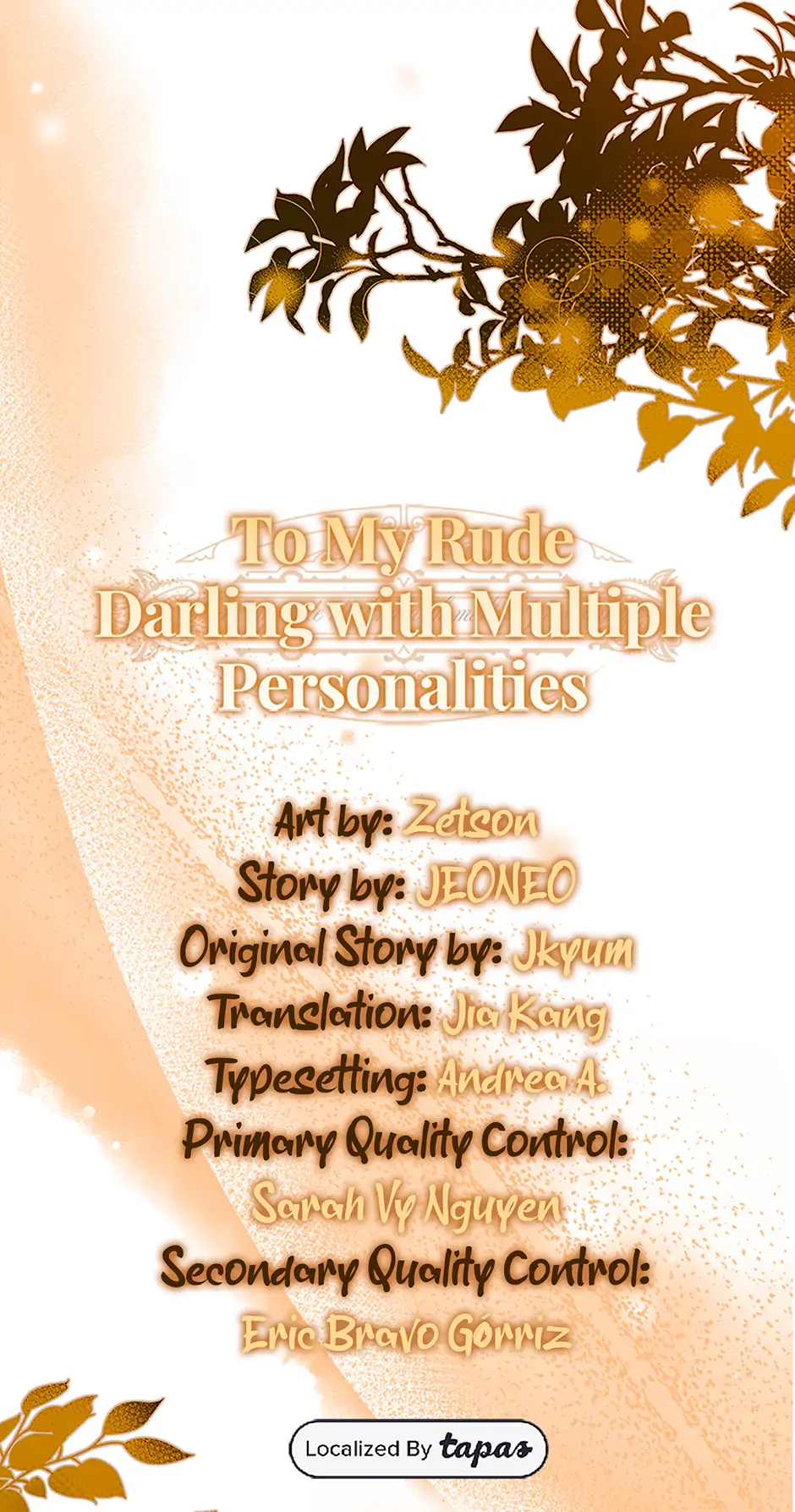 Dear My Rude Darling With Multiple Personality - Chapter 40